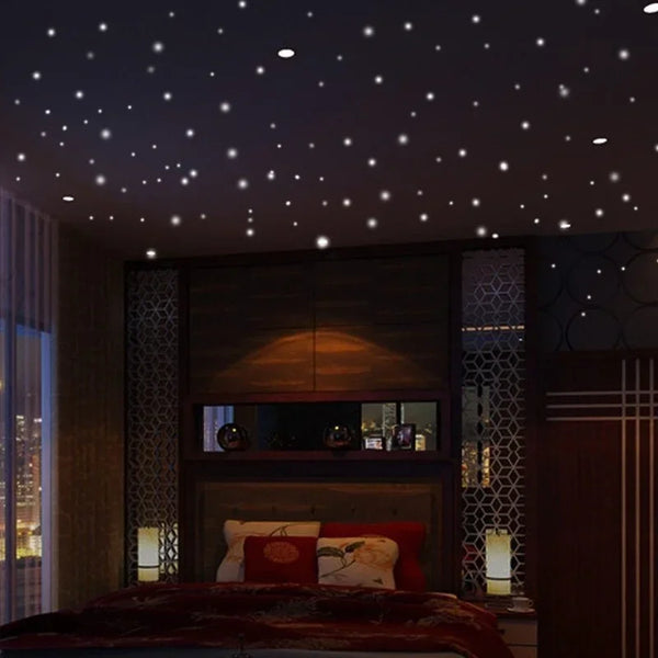Night Sky Glow Wall Stars