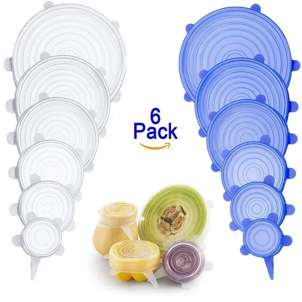 GripSeal Silicone Stretch Lids Set