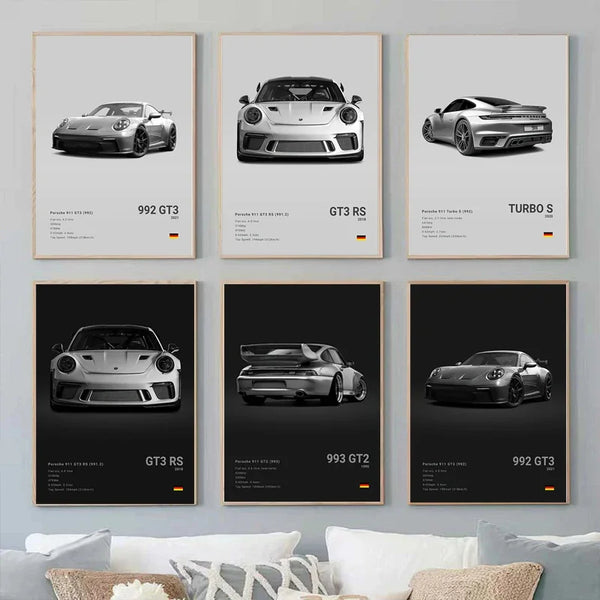 Luxury GT RS Canvas Art