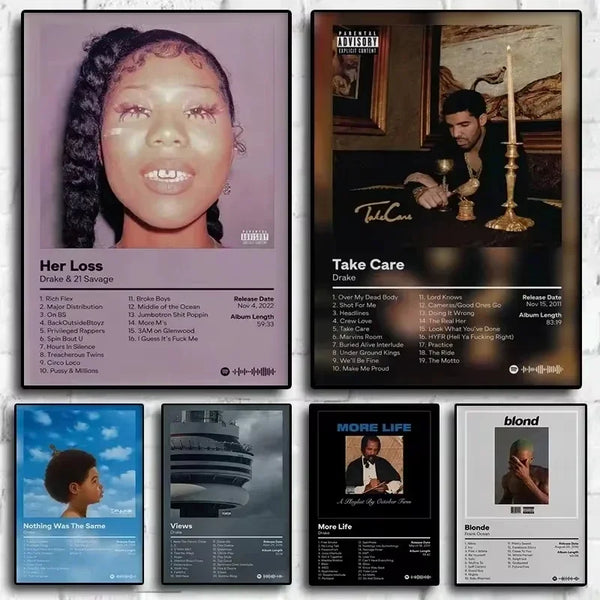 Urban Vibe Rap Wall Art