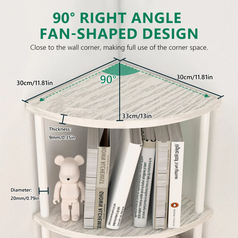 Corner Storage Pro Wall Shelf Rack