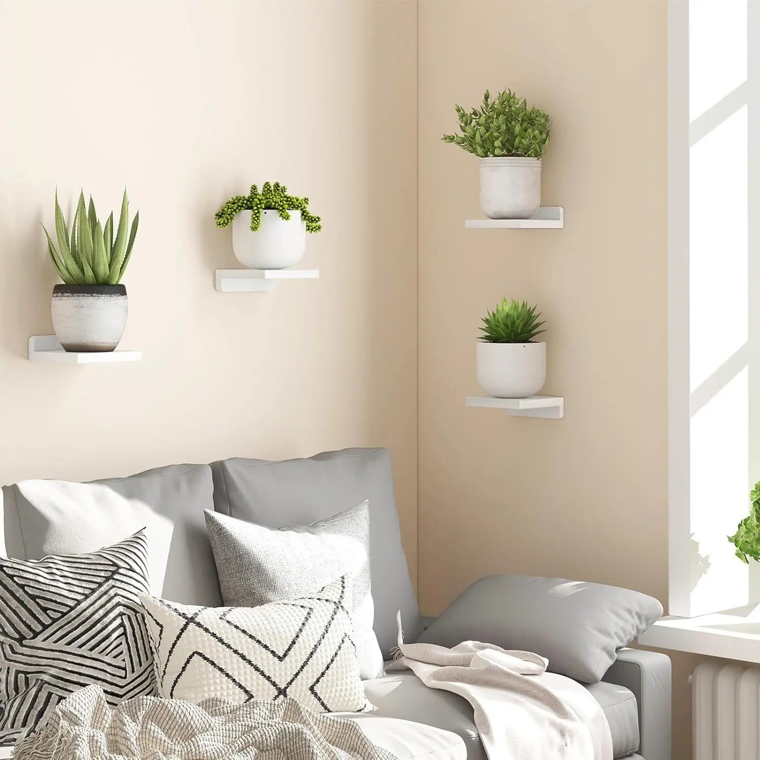 StackMate Wood Floating Display Ledges