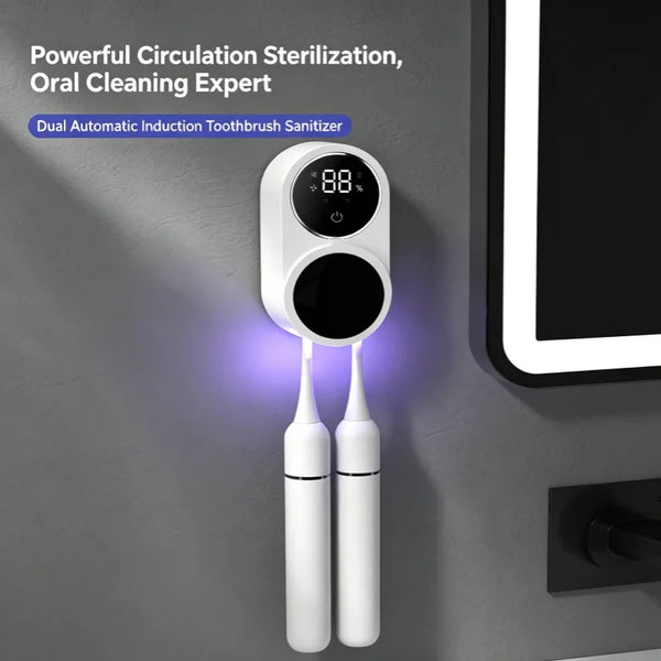 Pocket UV Toothbrush Sterilizer Case