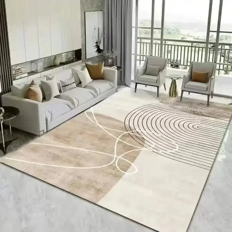 Golden Geometry Luxe Rug