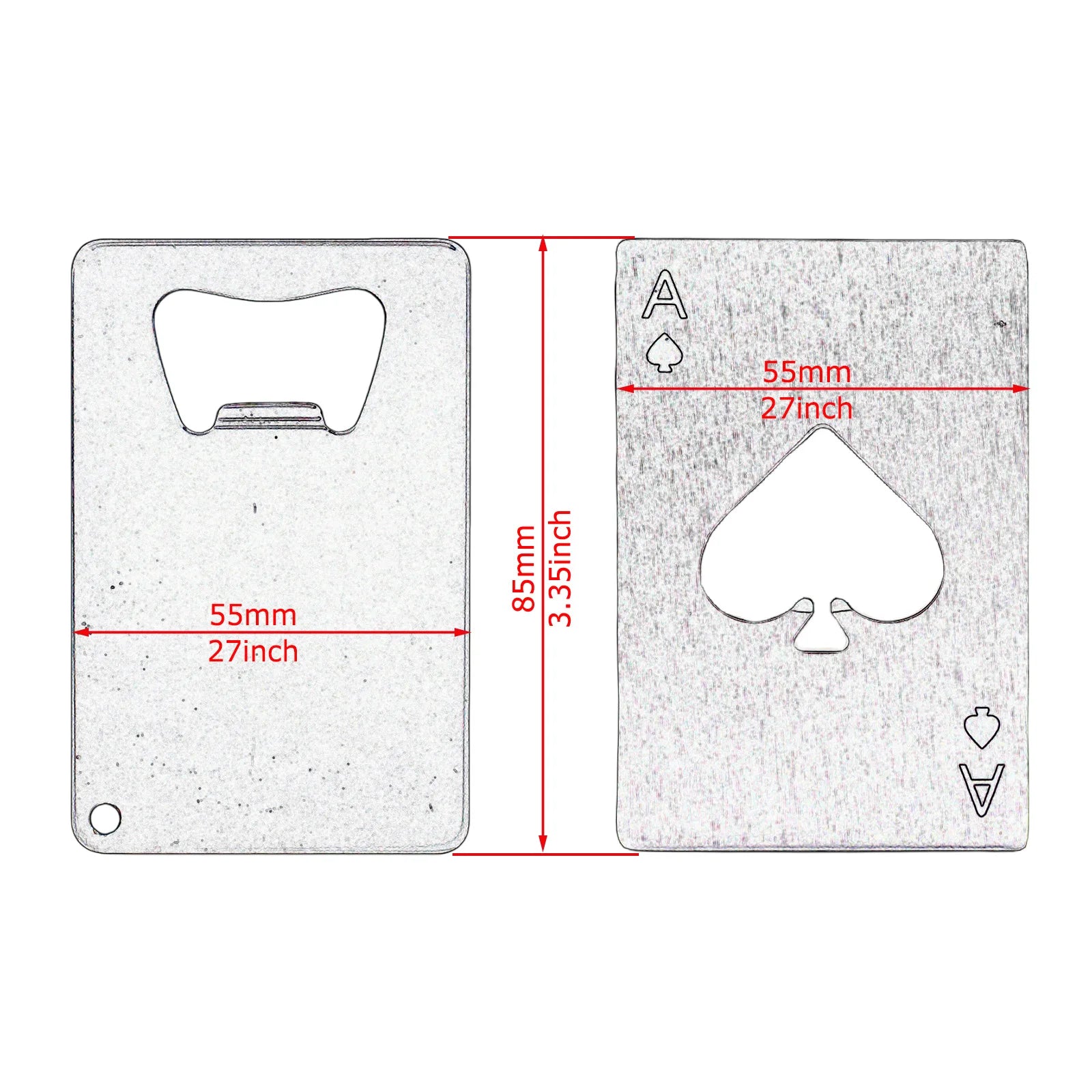 Personalized Card Bottle Opener Gift