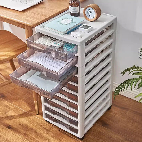 Clear Multi-Drawer Organizer