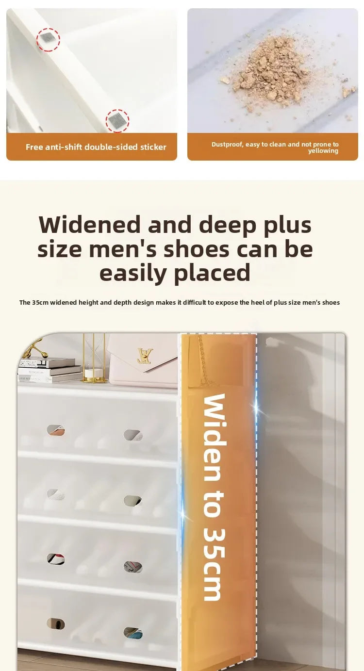 SmartSlot Multi-Layer Door Shoe Organizer